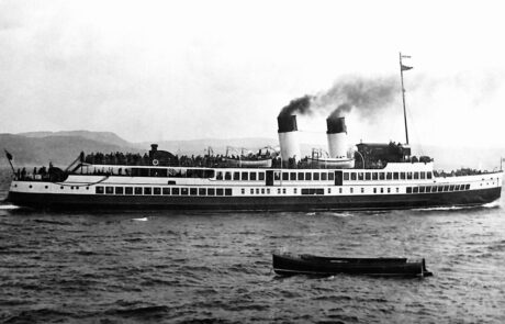 TS Queen Mary, First sailing season, 1933 (Richard Orr collection)
