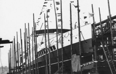 TS Queen Mary, launch day, March 30th 1933 (Iain Quinn collection)